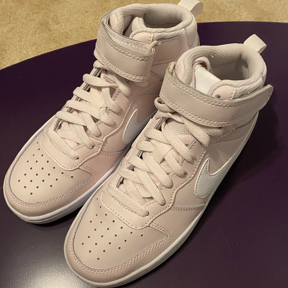 Nike Pink and white sneakers